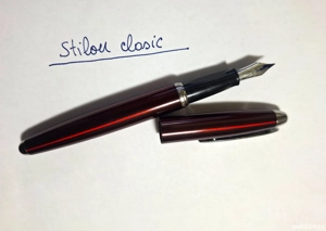    Stilou caligrafie Shneider Germany și unul clasic chinezesc săgeată aurie  - imagine 2