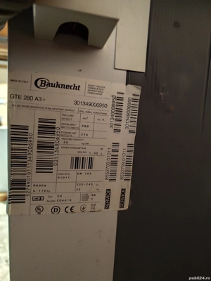 Lada frigorifica Bauknecht 274l