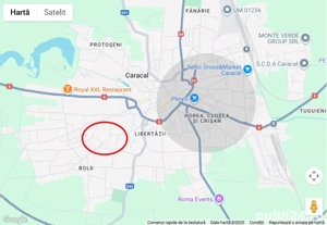 Vând teren cu casă pe el - CARACAL zona BOLD - imagine 3