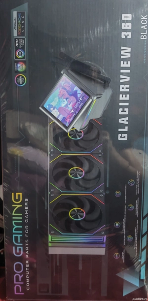 Cooler Aio GlagierView 360 MM Porgaming 