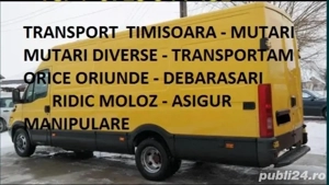 Transport Mutari Debarassari apartamente mobila