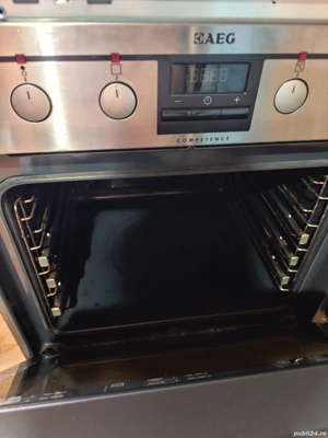 Cuptor electric cu plita ceran AEG - imagine 2