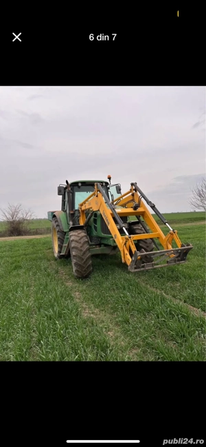 john deere 6530 cu incarcator - imagine 4