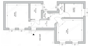 Apartament de vanzare 75mp 2 camere 2 bai Parcul Sub Arini - imagine 2