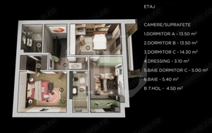 Casa cuplata, constructie noua, Parcul Poligon,  Floresti - imagine 6