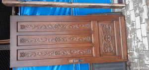 usa lemn stejar sculptata