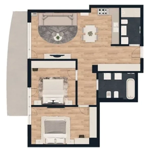 Apartament 3 camere Take Ionescu - Monarch