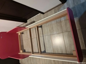 Pat 80x140 cu somiera si saltea