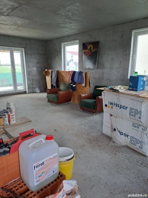 Casă semifinisată P+M în Episcopia, 3 dormitoare, 2 băi - imagine 5