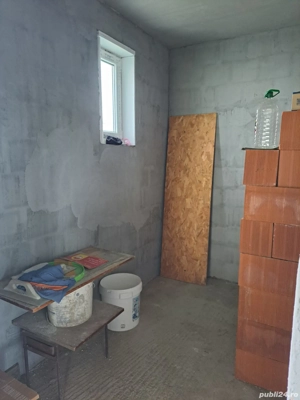 Casă semifinisată P+M în Episcopia, 3 dormitoare, 2 băi - imagine 6