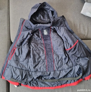 Salomon, jaketa de ski de dama, marime M, folosita 2 sezoane - imagine 2