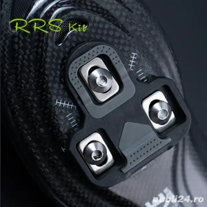 Set placute pedale SPD pantofi ciclism bicicleta LOOK keo system 4,5