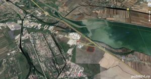 Vand 60 000 mp teren c-c, intravilan, curti-constructii, langa Metro, Pitesti, DN 65 b - imagine 13