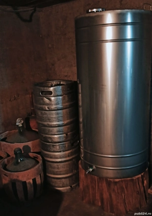 Palinca de Prune de Salaj 52 grade, Tuleu Romanesc 2024, Productie Proprie, Livrare Rapida  - imagine 3