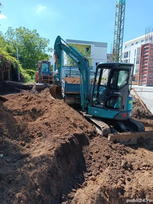 Excavator 4,2 tone si 3 tone de inchiriat!