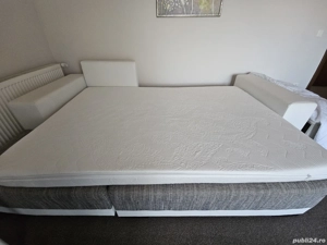 Vand saltea pat,  spuma cu memorie, 130 190,12 cm grosime, predare directa