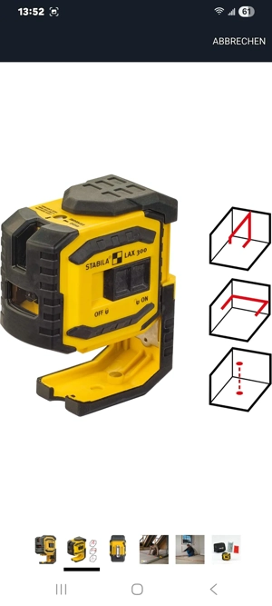 laser stabila lax 300