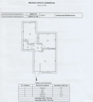 Vand spatiu comercial birouri -apartament 3 camere- central 55 mp - imagine 10
