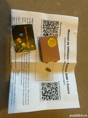 casca audio + mini camera  - imagine 4