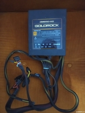 Sursa Zalman 650W reali Gold conexiuni multiple
