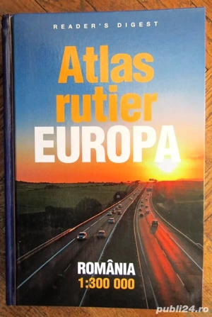 atlas rutier europa reader's digest 2009 cartonata 404 pagini 