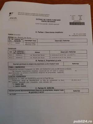 Teren + casa de renovat