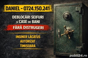 Deblocari Usi Locuinte Seifuri Cutii Postale Lacatus Timisoara - imagine 3