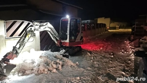Racordări canalizare și utilități,excavații,nivelări,excavator,mini buldo
