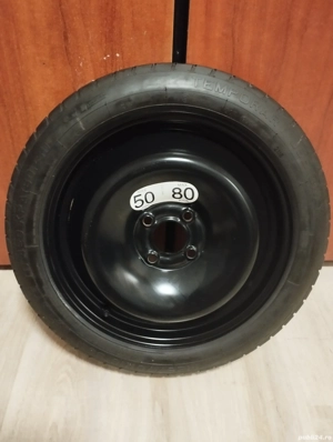 Roată de rezervă îngustă (slim) R16 Renault / Dacia - 4x100 - NOUĂ