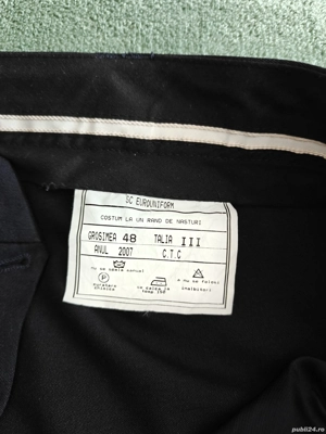 Pantaloni ținută oraș pompieri IGSU MAI