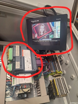 Automatizare Schneider Electric HMISCU8A5=HMIS85+HMISAC Touch Panel Screen 5.7"