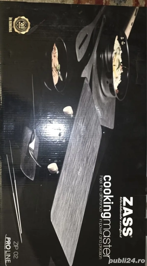 Vand plita electrica ZASS ZIP 02 PROLINE noua in cutie