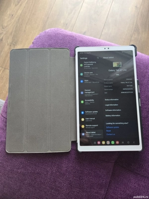 Tabletă Samsung Galaxy Tab A7 Lite + Husă piele magnetică - imagine 3