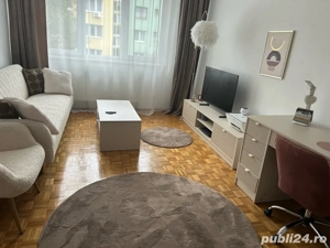 Vand apartament 2 camere, complet mobilat - imagine 8