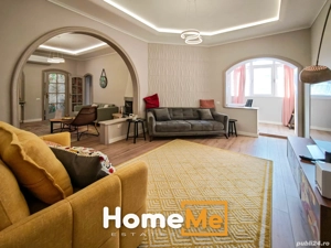 Apartament de închiriat Primăverii | 3 camere | eleganță interbelică | 95 mp | saună 