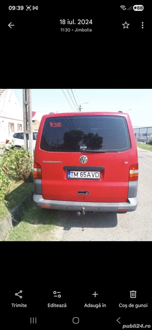 Vând T5 2.5 Tdi, 131cp, 7+1 locuri, an 2006, 235000km - imagine 5