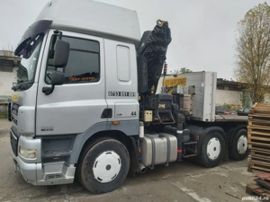 Vand Daf CF85 + macara HIAB 288 XS Hypro5 cu radiocomanda,ISCIR valabil - imagine 3