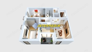 Apartament 3 camere Bloc Nou in Cetate finisat la cheie - imagine 11