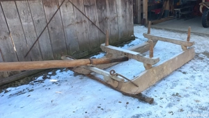 Sanie mare pentru cai