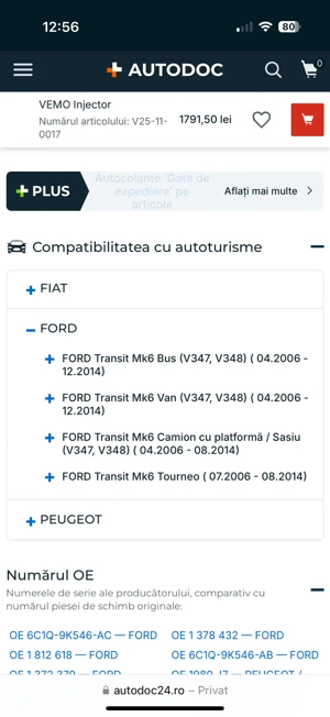 Injectoare Ford , Fiat , Citroen , Peugeot - imagine 3