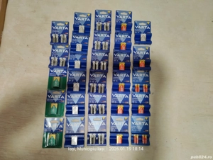 Baterii si acumulatori,Varta ultra lithium 9V 1200 mAh; R6 ; R3