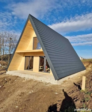 Căsuțe pe structura metalica   învelite cu panau de 20cm pentru comenzii și detalii sunați ma  - imagine 2