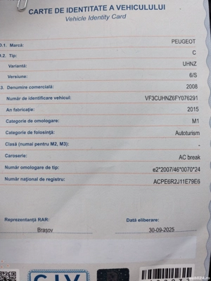 Peugeot 2008 motor 1.2 benzină an 2015 - imagine 5