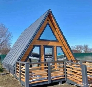 Căsuțe pe structura metalica   învelite cu panau de 20cm pentru comenzii și detalii sunați ma  - imagine 3