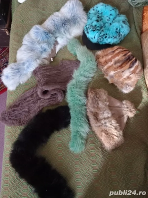 caciuli si gulere blana naturala