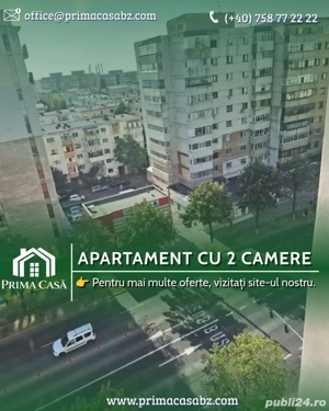 Apartament cu 2 camere   zona Unirii Sud   etaj intermediar   confort 1 decomandat   Pret: 58.000   