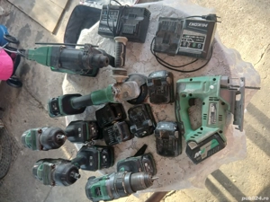 Set Hikoki 11 baterii si 3 incarcatoare