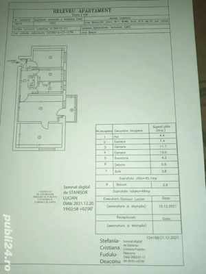 Apartament 3 camere Brezoi  - imagine 3