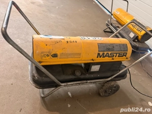 Tun de caldura pe motorina, aeroterma industriala Master B100CED, cu ardere directa, 29 kW, 220 V, 1