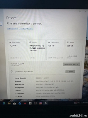 Dell Latitude 5580 - imagine 3